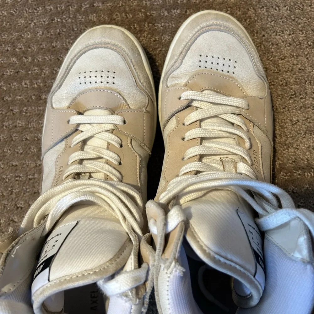 Axel Arigato Dice Hi Sneaker beige/ off white high tops - Picture 6 of 6